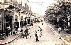 ARZEW - PLACE D'ISLY - 1908